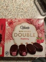 Gelatelli Mini Sticks Double Raspberry