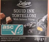 Deluxe squid ink tortellini