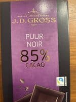 J. D. Gross Шоколад 85% какаова маса