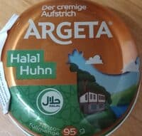Argeta- Kuracia nátierka Halal 95g