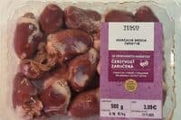 Tesco Turkey Hearts raw