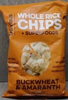 Bombus Whole Rice Chips Buckwheat & Amaranth