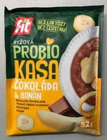 fit Rýžová probio kaša čokoláda a banán