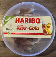 Haribo Kiss-Cola (confiserie gélifiée goût cola)