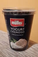 Muller Yogurt cremoso cocco in pezzi