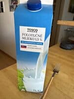 Tesco Mlieko Polotučné