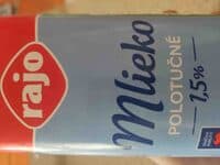 Rajo mlieko polotučné