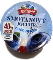 Zvolenský Smotanový jogurt Čučoriedka