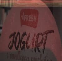 jogurt s vanilkovou príchuťou 0.9% tuku