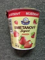 Milsy Bánovecký smotanový jogurt Jahoda