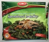Vinica Špenátové halušky