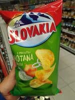 Slovakia Onion and Cream Flavoured Crisps