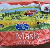 COOP Jednota Maslo tradičné 250g