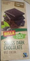 Billa Swiss Dark Cocolate